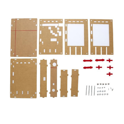 

Acrylic Transparent Case Cover DIY Kit for DSO138 Oscilloscope Accessory W2Z6