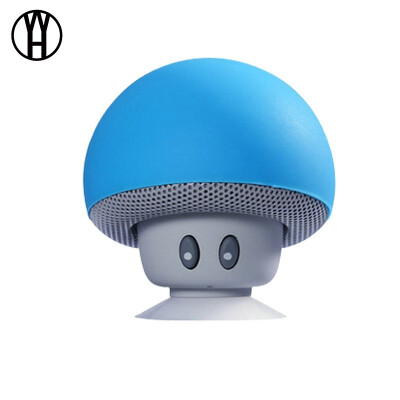 

WH Mini Mushroom Wireless Bluetooth Speaker Bluetooth 41 Speaker MP3 Player with Mic Portable Stereo Blutooth For Mobile Phone