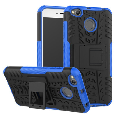 

Fivice Redmi 4X Case TPU anti-fall tire pattern back clip bracket phone case