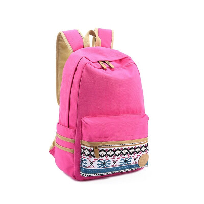 

Canvas backpack women shoulder bag women bag school bag student teenager's backpack travel bag