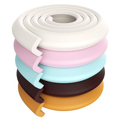 

Bugs BabyBBZ Baby Bumper Baby Safety Bags Baby Safety Horns Thicker Reinforced Rice White 4m