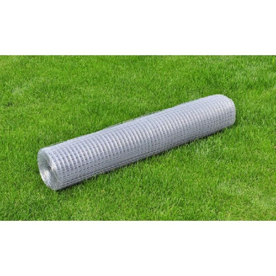 

Square Wire Netting 1x25 m Galvanised Thickness 09 mm