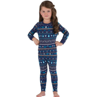 

US Stock Family Matching Xmas Adult Women Kids Baby Sleepwear Nightwear Pajamas