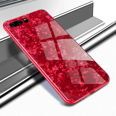 

Goowiiz Phone Case For Huawei Mate 9Mate 9 ProP9P9 Plus Luxury Soft Edge Silicone Frame Glass Shell Cover