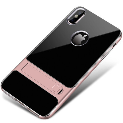 

Goowiiz Phone Case For Iphone XXsXs MaxXR Fashion Slim Shockproof Silicone TPU PC Hard Bracket