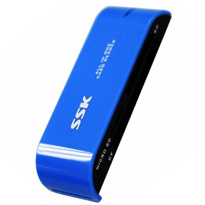 

Biao Wang SSK Spirit more integrated card reader SCRM055 blue
