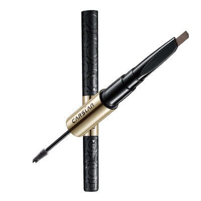 

Card blue (Carslan) three-dimensional double-headed eyebrow pencil 01 # Shallow color (dyed cream 2.8g + eyebrow pencil 0.25g) Dyeing eyebrow eyebrow cream powder sweat defense blooming lasting color