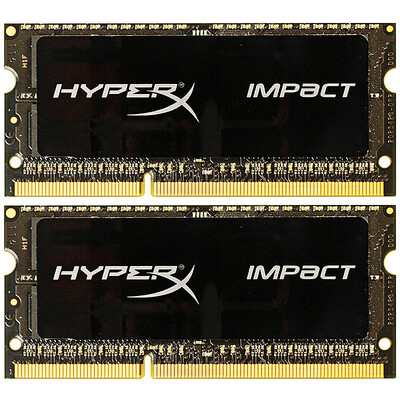 

Kingston (Kingston) Хакерские боги Серия Impact серии DDR3L 1600 16GB (8Gx2) памяти ноутбука (HX316LS9IBK2 / 16)
