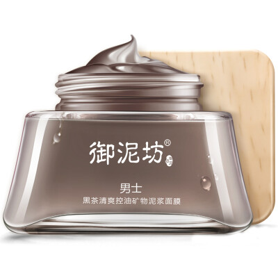 

UNIFON for Men Dark Tea Fresh&Oil Controlling Mineral Mud Mask 260g