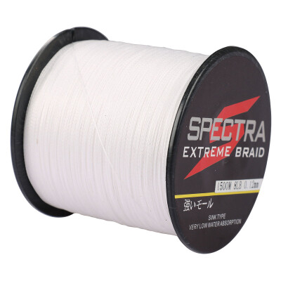 

100M-2000M 6LB-300LB Test White 100PE Dyneema Braided Fishing Line