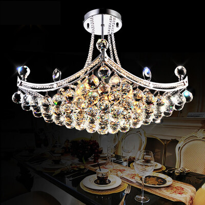 

Designer Circular Dining-Room Crystal Droplight Sitting Room Porch Corridor Balcony Small Droplight Hallway Clothing Sto