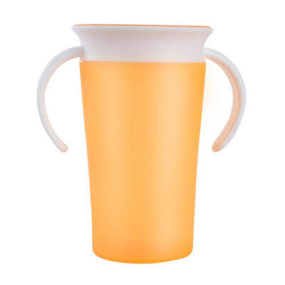 

Kids Training Miracle Cups With Handles 360 Degree Drink Prevent Leaking 260ml