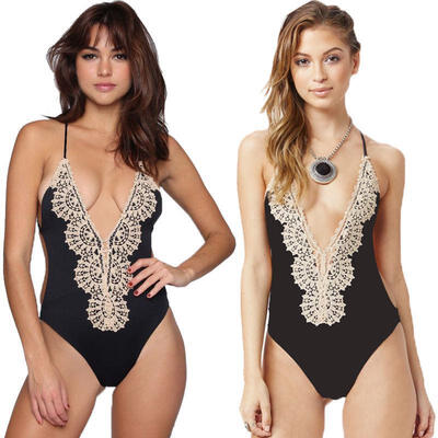 

Sexy Women One Piece Bikini Monokini Swimsuit Push Up Bikini Swimwear Playsuit