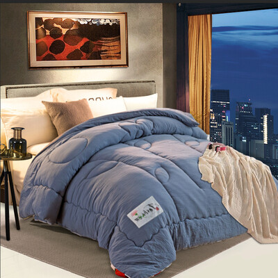 

Yier quilt home textile washing quilt core patch printing feather velvet spring&autumn is 152 meters - 4 kg dark gray