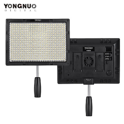 

YONGNUO YN600S LED Video Light Lamp Photography Fill Light 600pcs LEDs 3200K-5500K Bi-Color Temperature Adjustable Brightness Supp