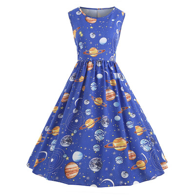 

Planet Outer Space Vintage Dress