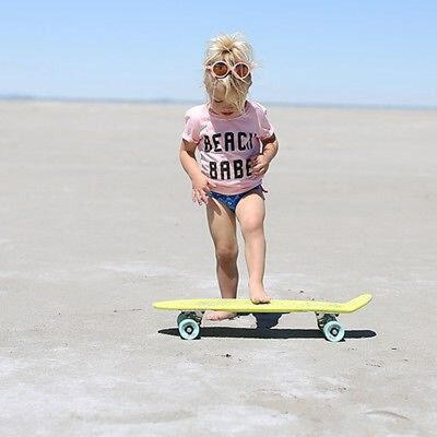 

Newborn Toddler Kids Baby Girls Short Sleeve T-shirt Top Tee Outfits Clothes
