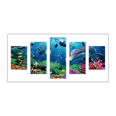 

UpperX Full Drill DIY 5D Diamond Painting Embroidery Cross Crafts Stitch Kit Home Decor sea world
