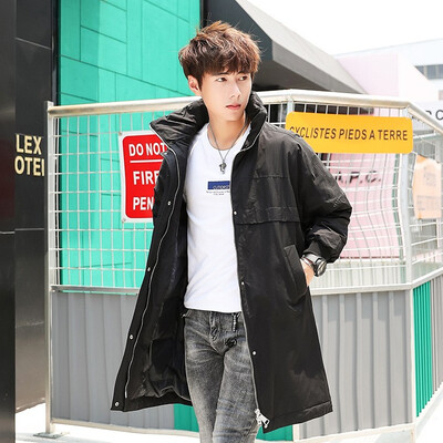 

Winter 2018 new winter love down jacket womens wear in the long over-the-knee loose coat style trench coat fashion