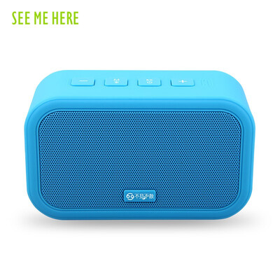 

See Me Here BV590 Bluetooth Speaker Portable Mini speaker FM Radio subwoofer SD card supported with wireless outdoor speaker