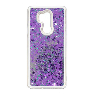 

Fecoprior Back Cover For LG G7 ThinQ G710 Case Mirror Glitter Liquid Quicksand Shining Dynamic Fundas Coque Celulars Capa
