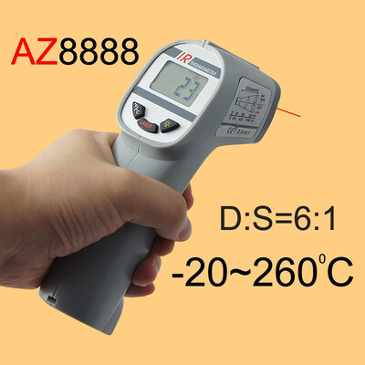 

AZ8888 Gun Type IR Thermometer Infrared Thermometer Measuring range -20 260C