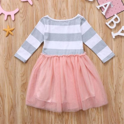 

Girl Summer Princess Dress Kid Party Wedding Pageant Prom Dresses Clothes Skirt