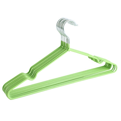 

LIZI plastic cover steel clothes hanger