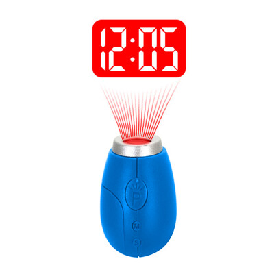 

BRELONG Digital projection clock key ring Mini LCD projection clock