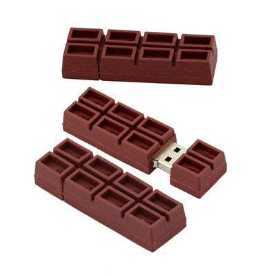 

4G 8G 16G 32G 64G 128G Chocolate Model USB Drive USB Flash Drive Memory Stick PenDrive USB Flash Disk USB Drive Thumb Drive U Disk