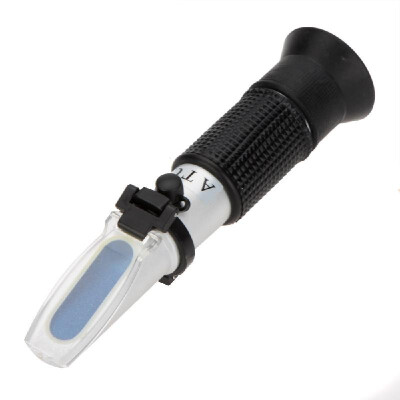 

ATC Handheld Sugar Solution Brix Refractometer Saccharometer Measuring 0-32