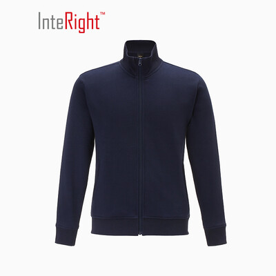 

INTERIGHT mens plus velvet warm sweater Navy