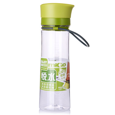 

Jingdong supermarket MIGO plastic water cup 063L portable leak-proof student sports kettle travel cup men&women