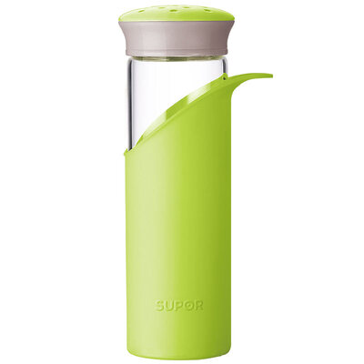 

Su Boer supor slim heat-resistant glass · crystal rhyme series cup 350ml lime green KC35AV2