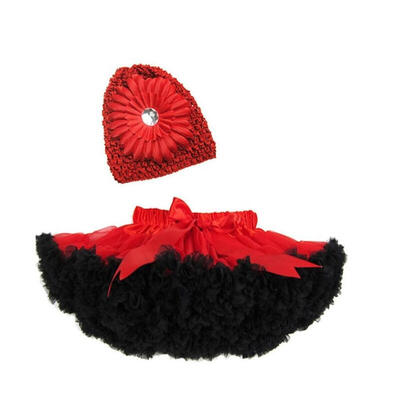 

Буэнос Нинос Девушки Туту Pettiskirt С пион цветок Хат Набор