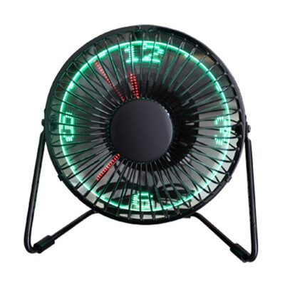 

Top quality USB led cooling Fan Iron art 05KG operation super mute silent Desk USB Mini Fans working with PC Laptop power bank