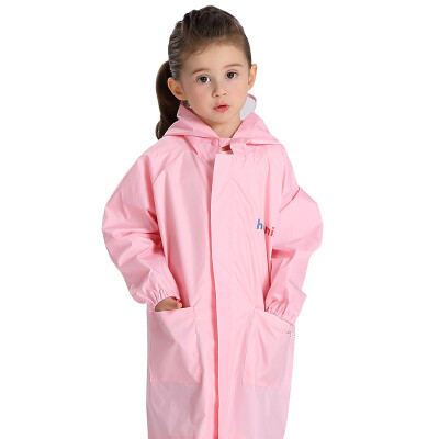 

Hugmii childrens raincoat stereo cartoon style boys&girls baby poncho light breathable pink bird