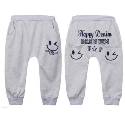 

Kid Baby Boy Girl Harem Pants Toddler Hip Hop Trousers Bottoms Long Pant AUStock