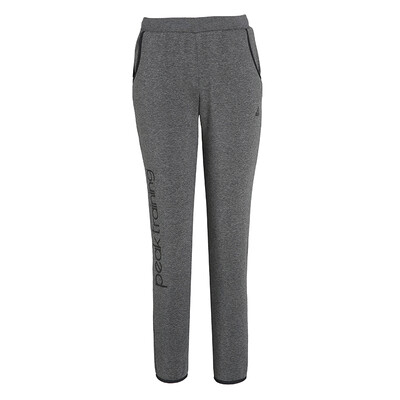 

PEAK Womens Autumn&Winter New Knitted Fleece Pants Comfortable Casual Warm Sports Pants DF384012 Deep Flower Gray  Code