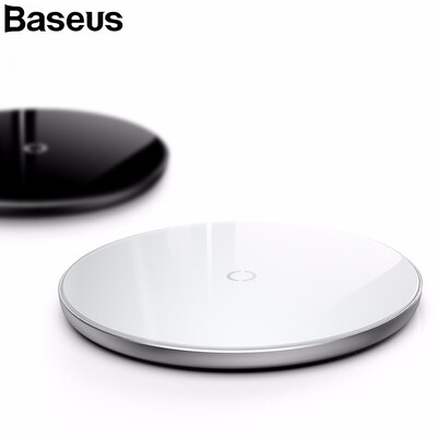 

Baseus 10W Qi Wireless Charger For iPhone XS XR XS Max X 8 Wireless Fast Charging for Samsung S9 S9 S8 Note 8 Xiaomi