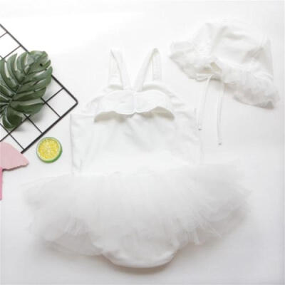 

Newborn Baby Girls Angel Wings Sleeveless Romper Tutu Dress Outfits Clothes