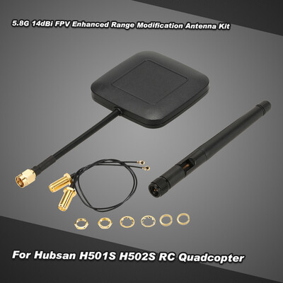 

58G 14dBi FPV Enhanced Range Modification Antenna Kit for Hubsan H501S H502S