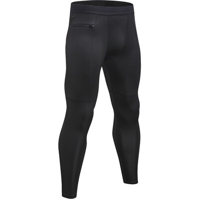 

YUERLIAN Mens zipper pocket fitness trousers Quick-drying 1070 7374