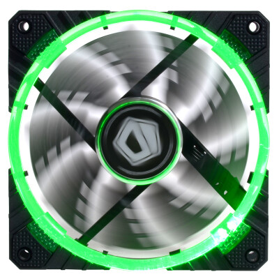 

ID-COOLING CF-12025G dual aperture single fan 12cm temperature control shock green