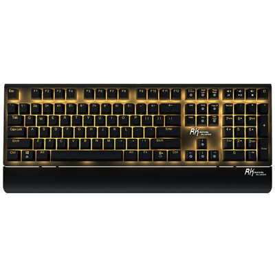 

RK ROYAL KLUDGE Side108 Flanking Handguard Removable Mechanical Keyboard White Cherry Black Axis Ice Blue Backlight
