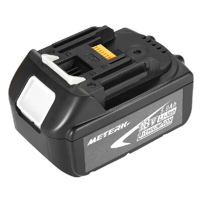 

Meterk BL1850 18V 50Ah Power Tools Battery High Capacity Recharcheable Lithium Replacement Battery Pack for MAKITA