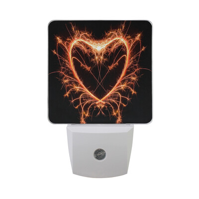 

ALAZA LED Night Light With Smart Dusk To Dawn SensorSet Of Emoticons Plug In Night Light