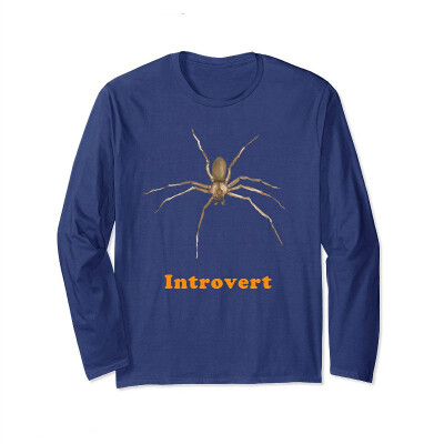 

Brown Recluse Spider Introvert Long Sleeve T-Shirt
