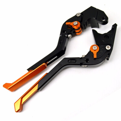 

CNC Adjustable Folding Extendable Motorcycle Brake Clutch Levers For Kawasaki ZZR600 1990-2004