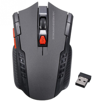 

24Ghz Wireless Optical Gaming Mouse Mice USB Receiver for PC Laptop